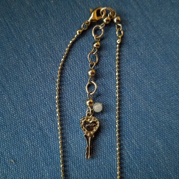 Betsey Johnson Pavé Stone Heart Necklace - EPC - Picture 8 of 11